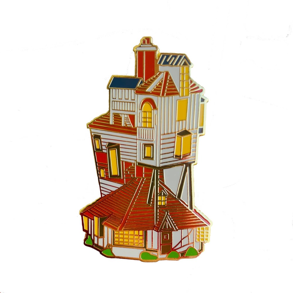 The Burrow Ron Weasley House Home Sweet Home Hard Enamel Pins